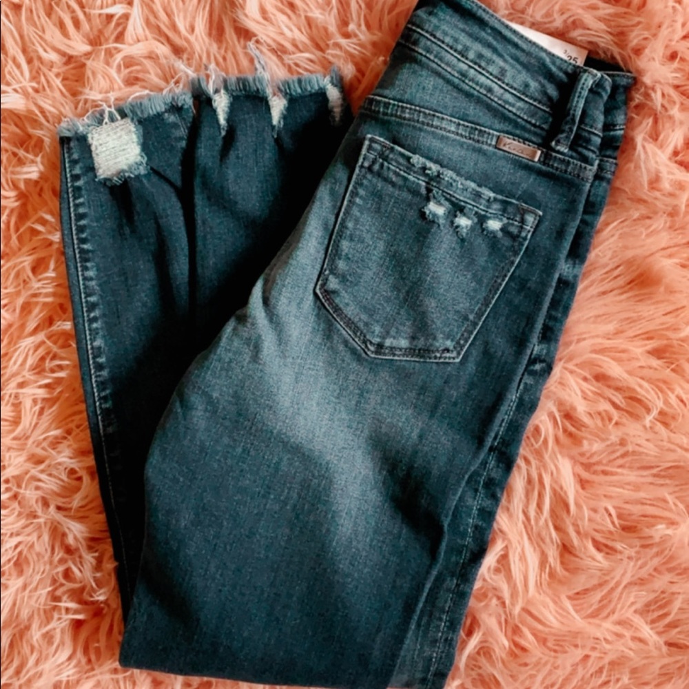 KanCan High Rise Ankle Skinny Jeans